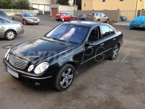 Mercedes E500 LPG - Přestavba